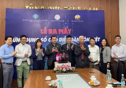 ICAFIS: Ra mắt Ứng dụng số Diễn đàn tôm Việt